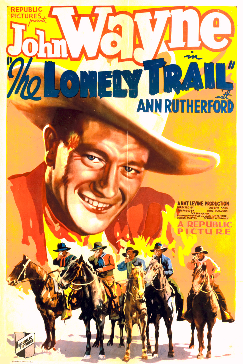 Одинокая тропа the lonely trail 1936