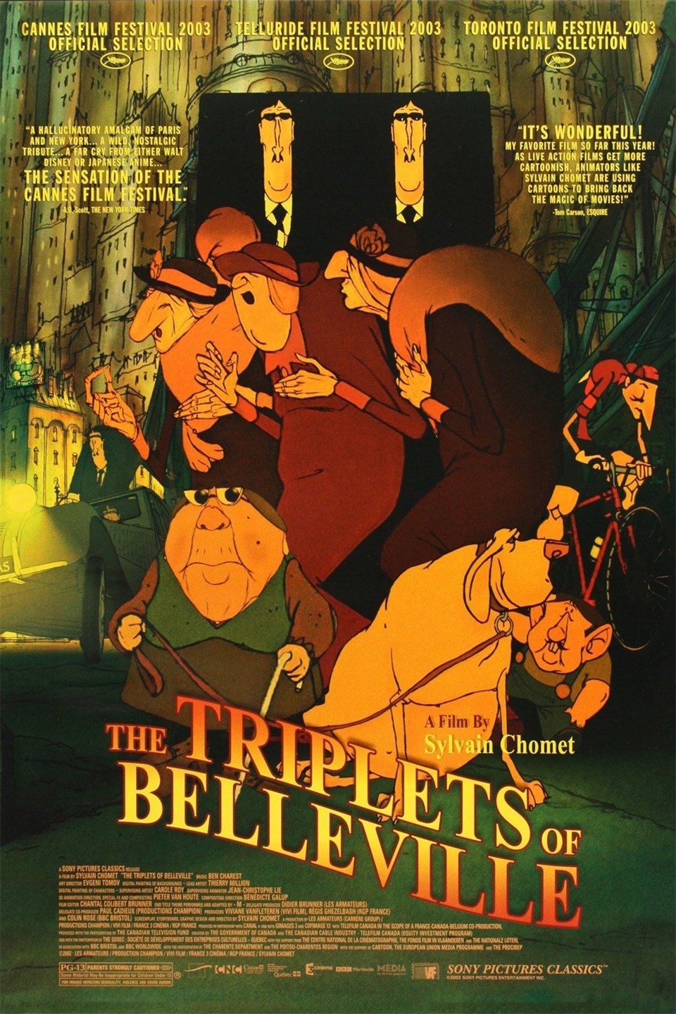 The Triplets of Belleville - Rotten Tomatoes