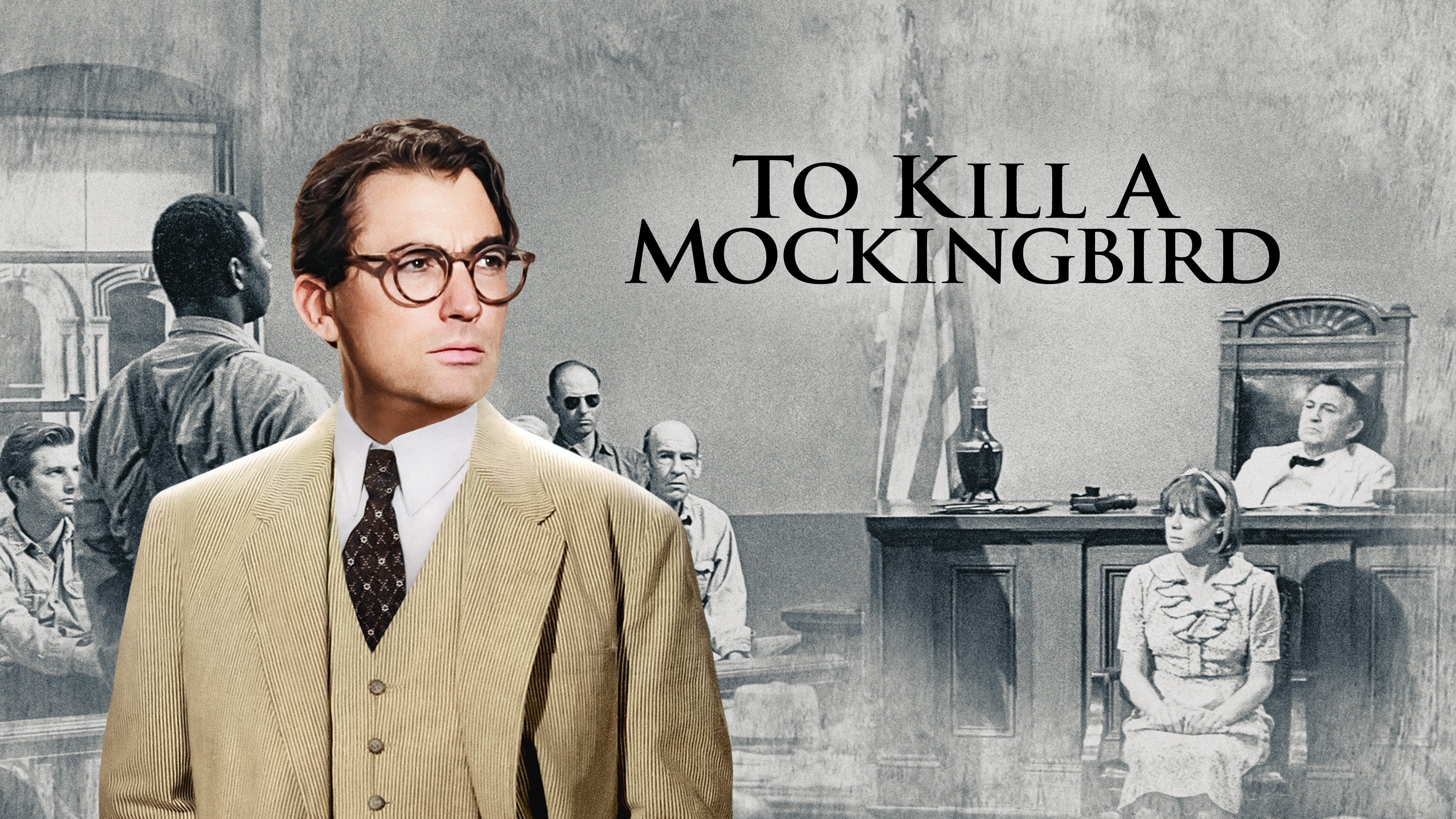 To Kill a Mockingbird movie cover.