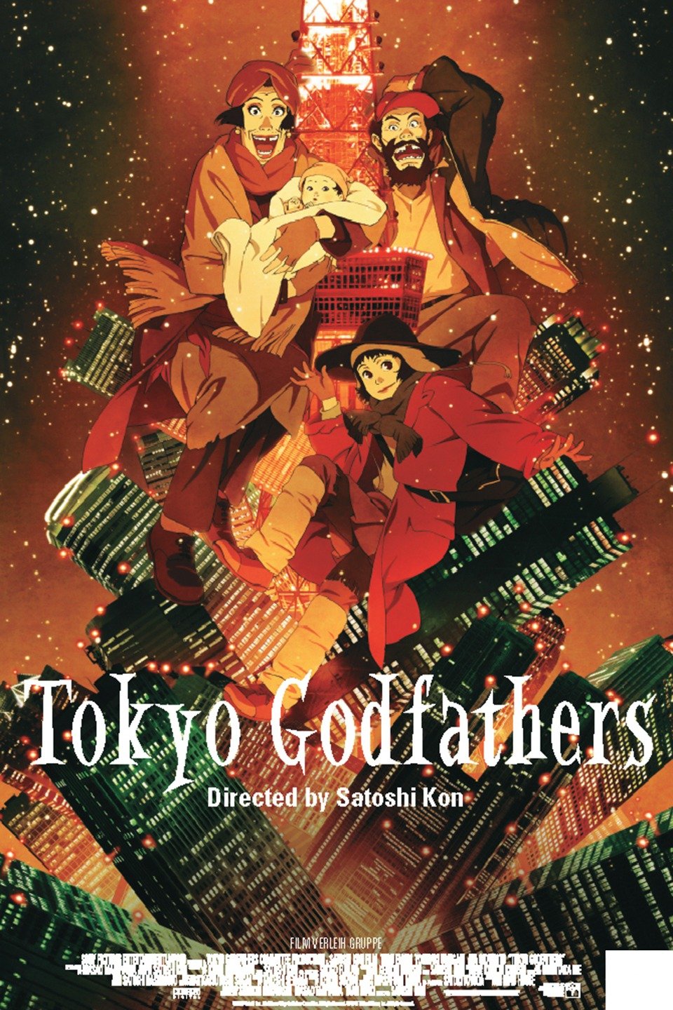 Tokyo Godfathers poster