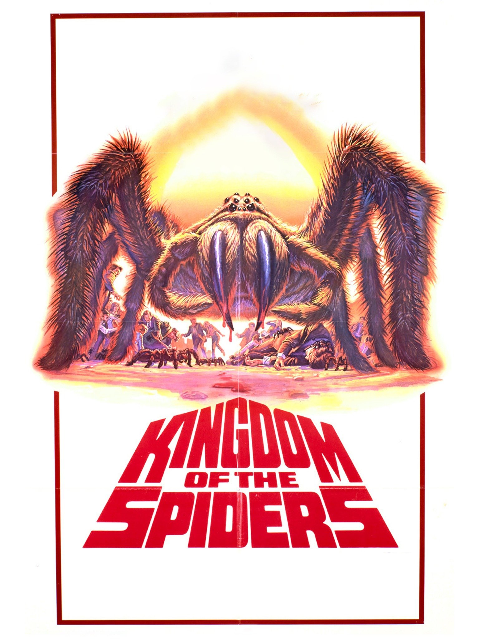 KINGDOM OF THE SPIDERS 01 B-MOVIE REPRODUCTION ART PRINT A4 A3 A2 A1 