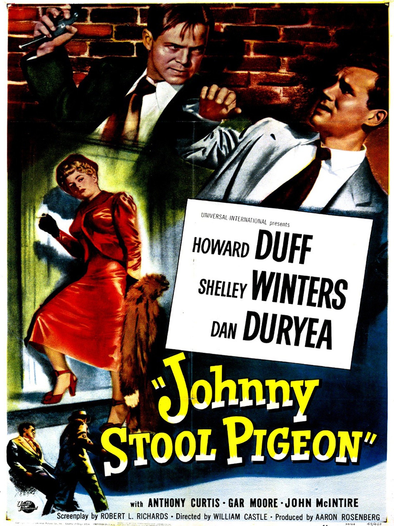 Johnny Stool Pigeon movie poster