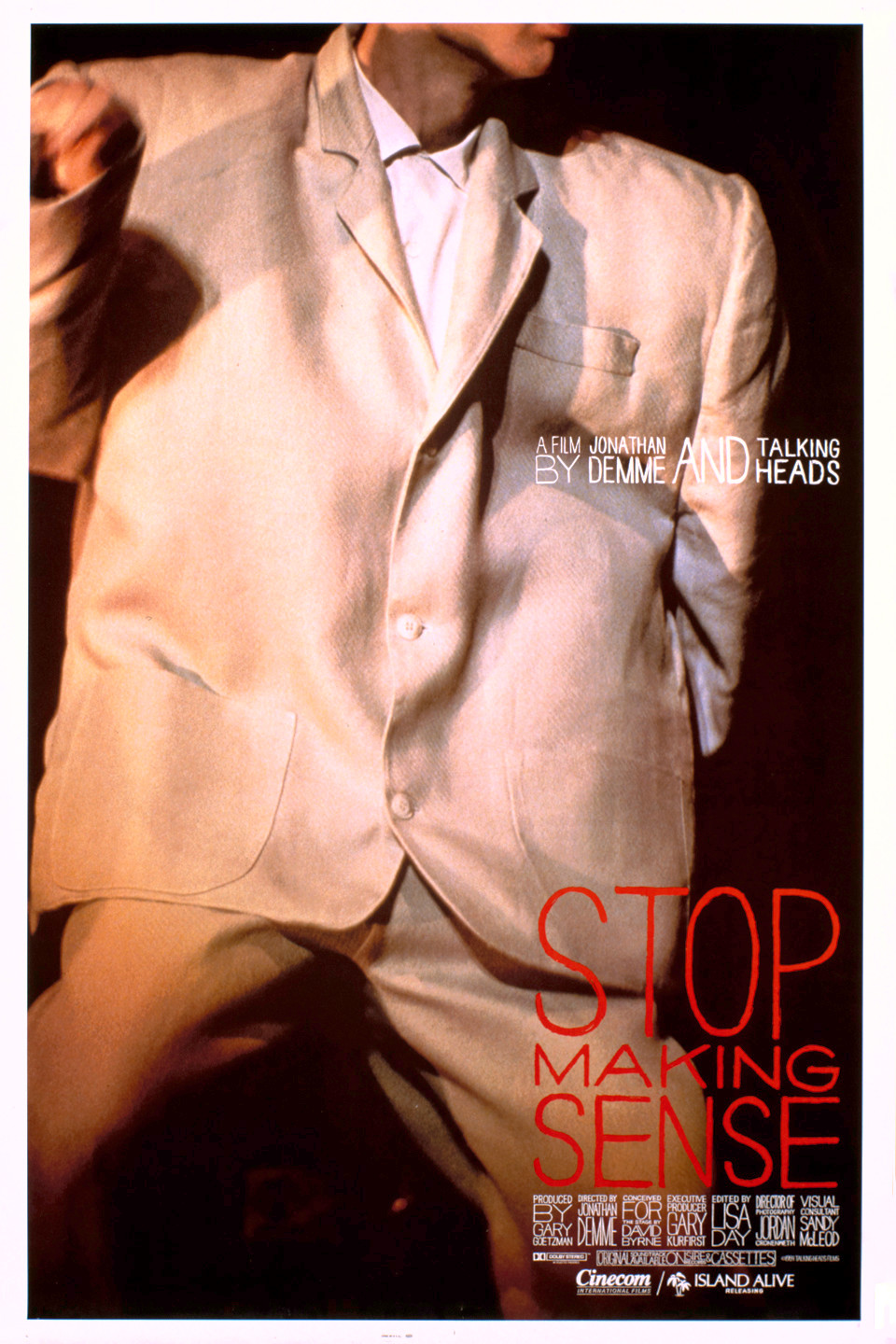 Stop Making Sense Movie Reviews