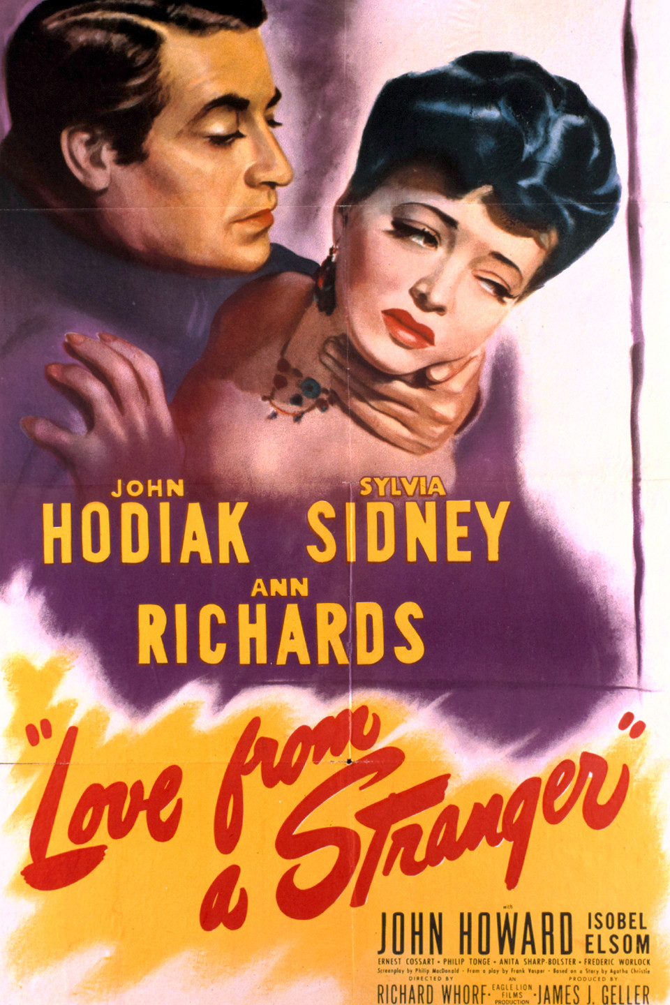 movie review love from a stranger