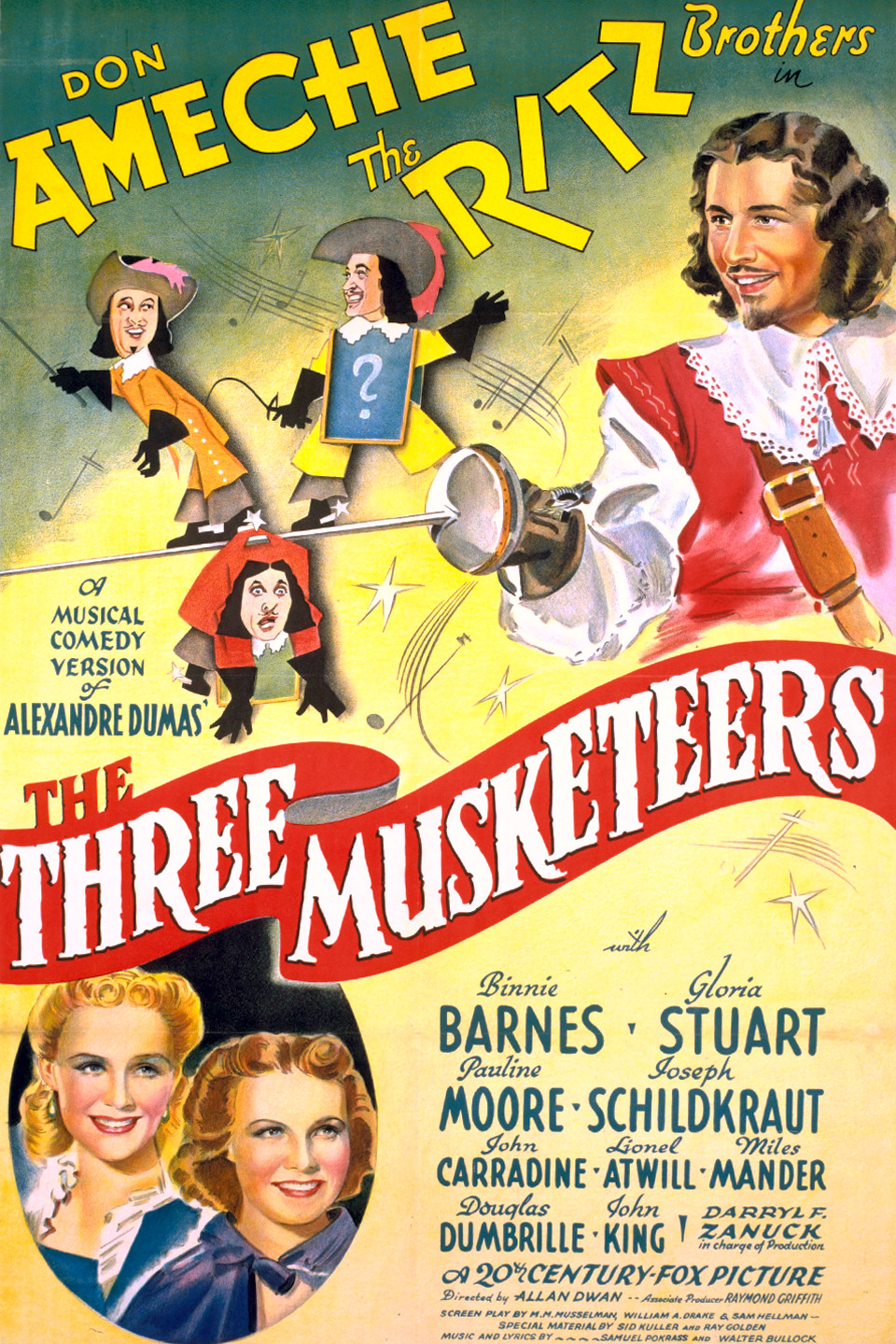 The Three Musketeers (1939) - Rotten Tomatoes