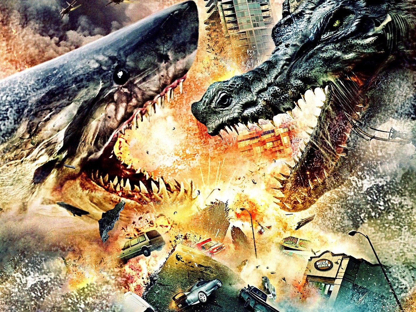 Mega Shark Vs Crocosaurus Wallpaper