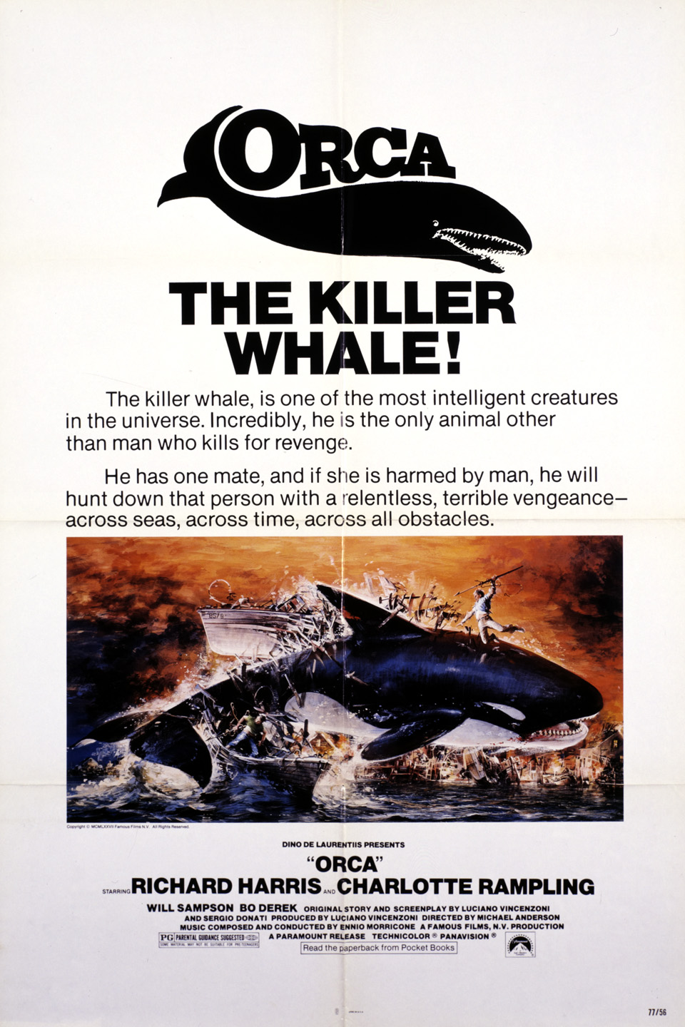 Orca - The Killer Whale - Movie Reviews