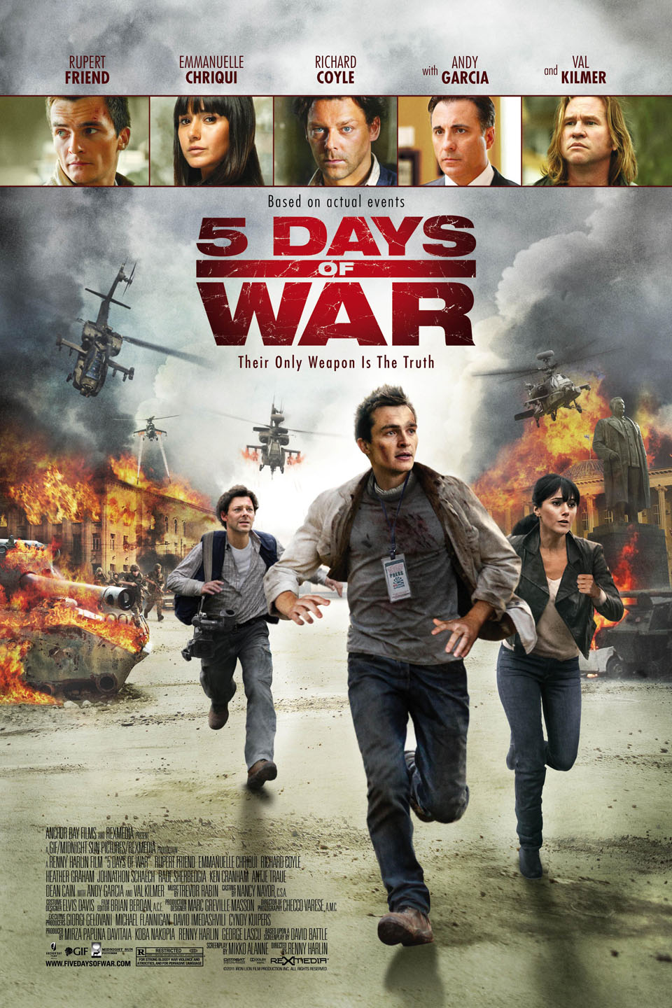 5 Days Of War 11 Rotten Tomatoes