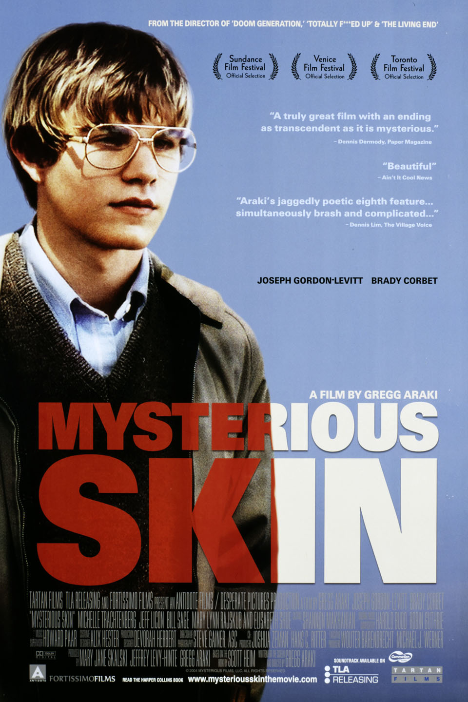 Mysterious Skin 27x40 Movie Poster (2004)