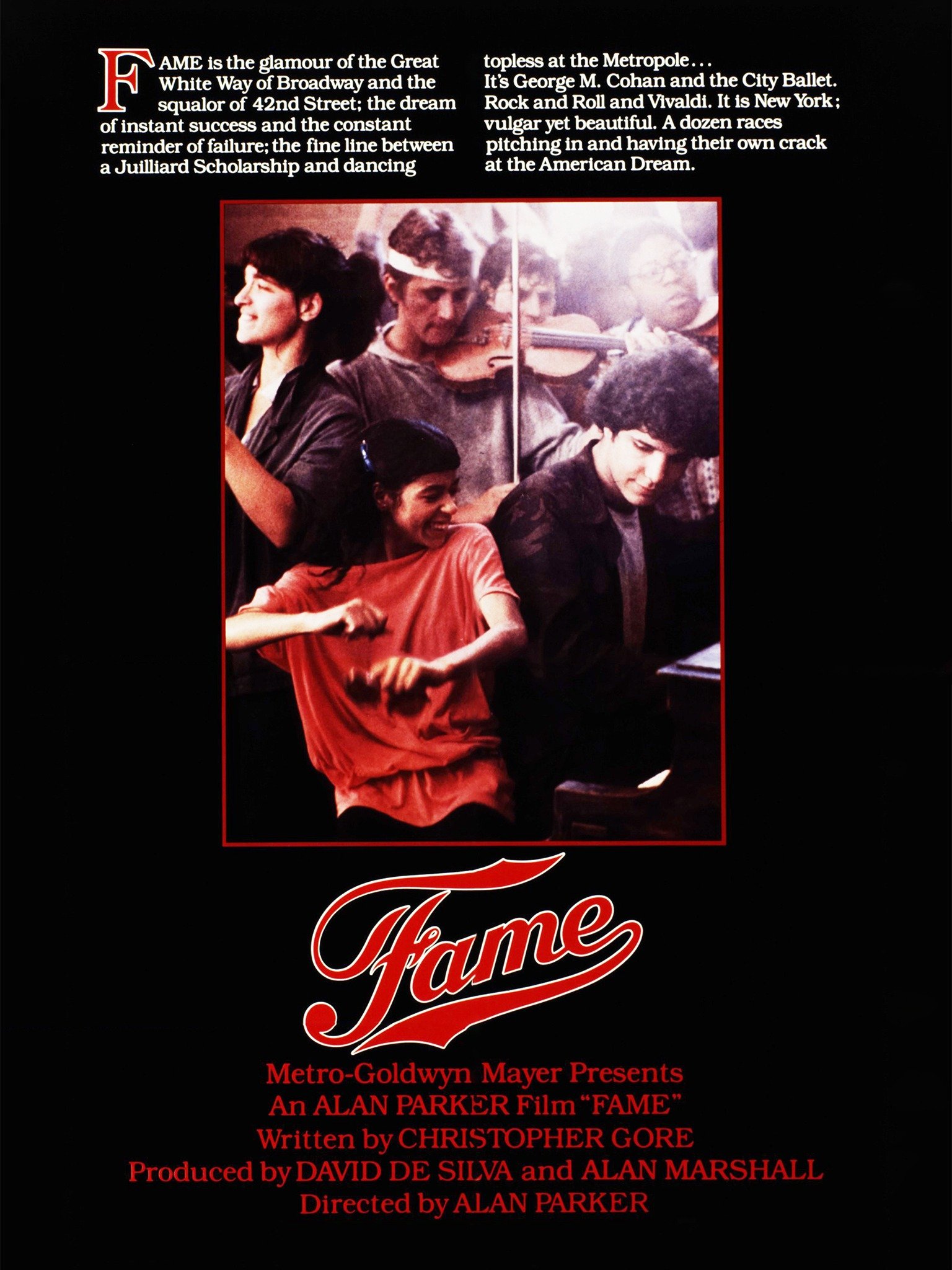 Fame Movie Poster