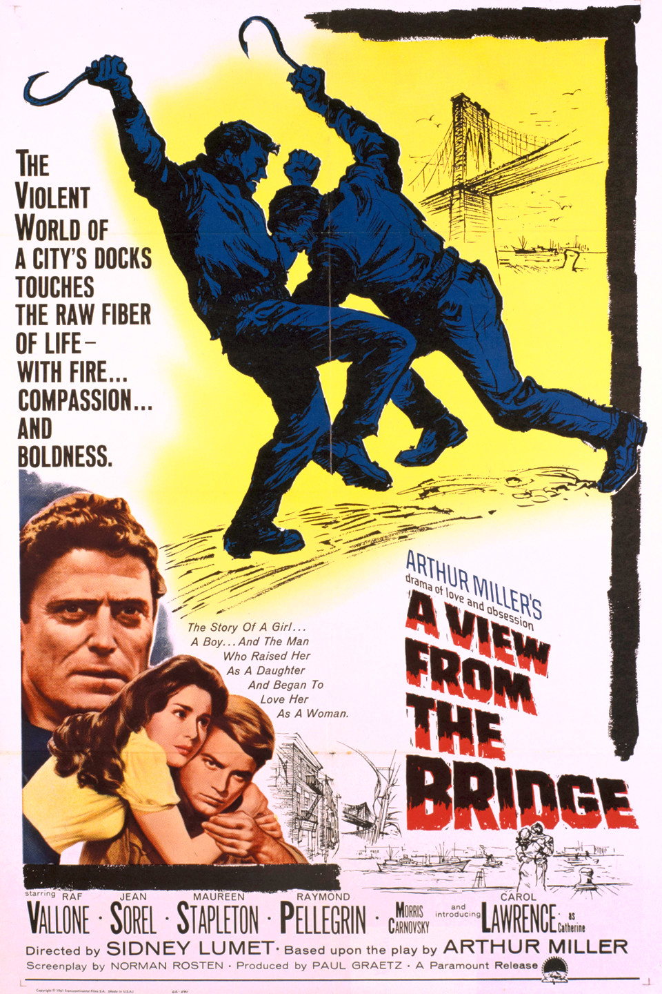 A View from the Bridge Movie Reviews