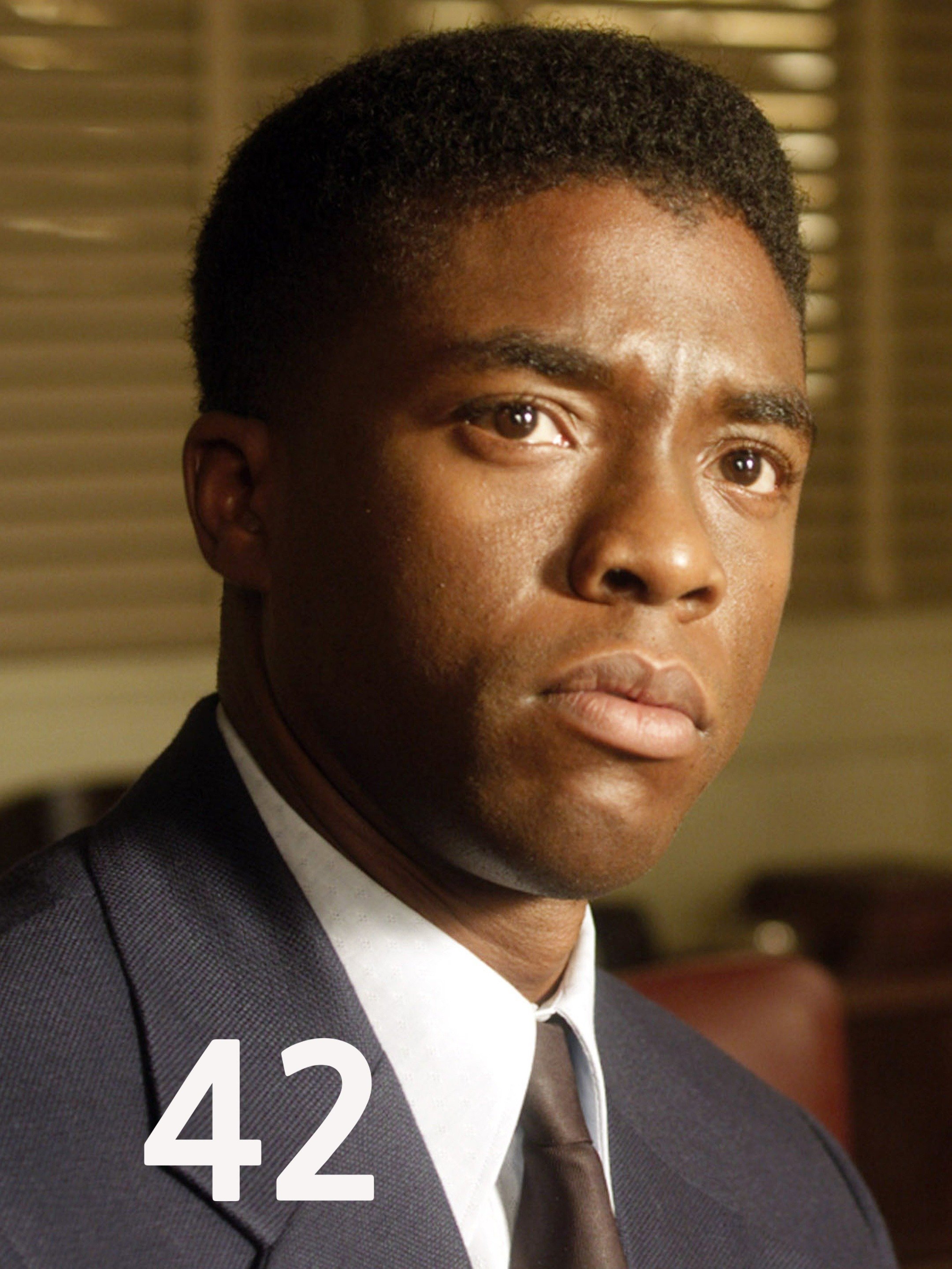  42: The Jackie Robinson Story : Chadwick Boseman, Harrison  Ford, Nicole Beharie, Christopher Meloni, Andre Holland, Lucas Black,  Hamish Linklater, Ryan Merriman, Brian Helgeland, Dick Cook, Thomas Tull,  Jon Jashni, Jason