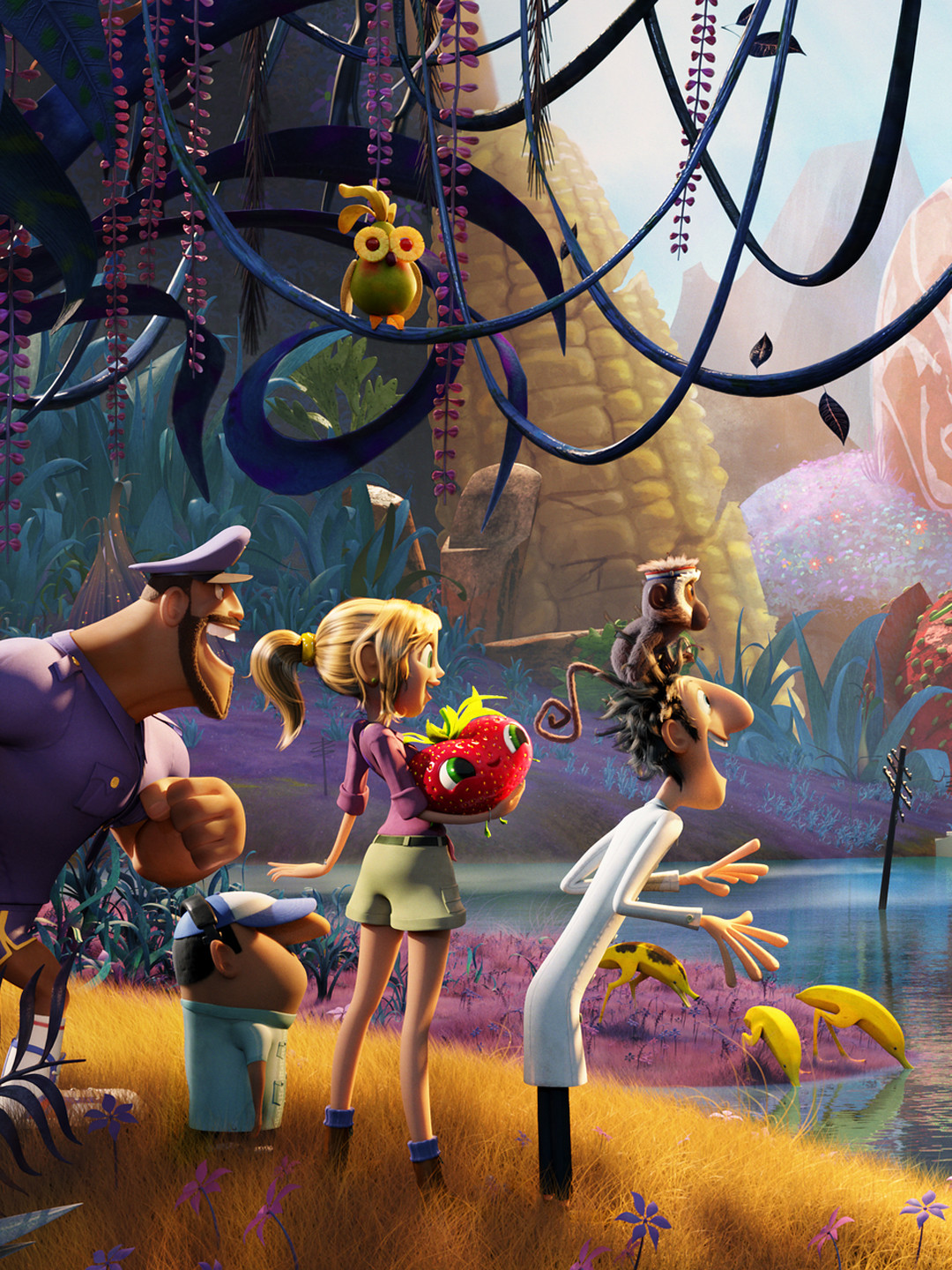 Cloudy With a Chance of Meatballs 2 Official Clip Cheese Spider